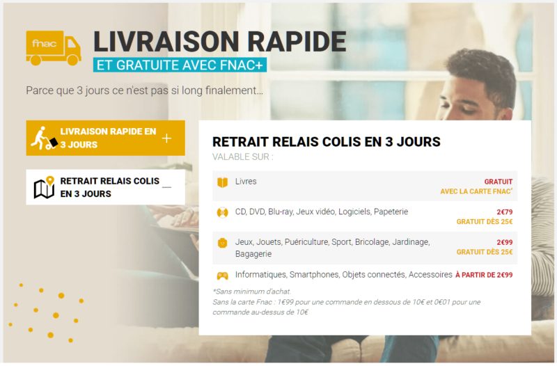 découvrez notre service de livraison relais chez fnac, pour des retraits rapides et pratiques de vos achats. profitez de nos nombreuses options en magasin et d'un service rapide à votre disposition.