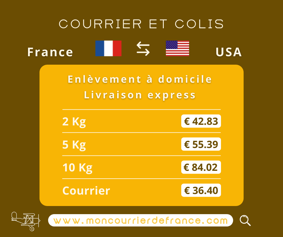 découvrez nos solutions rapides et fiables pour l'envoi de colis des états-unis vers la france. profitez d'expéditions sécurisées, de tarifs compétitifs et d'un suivi en temps réel pour vos envois internationaux.