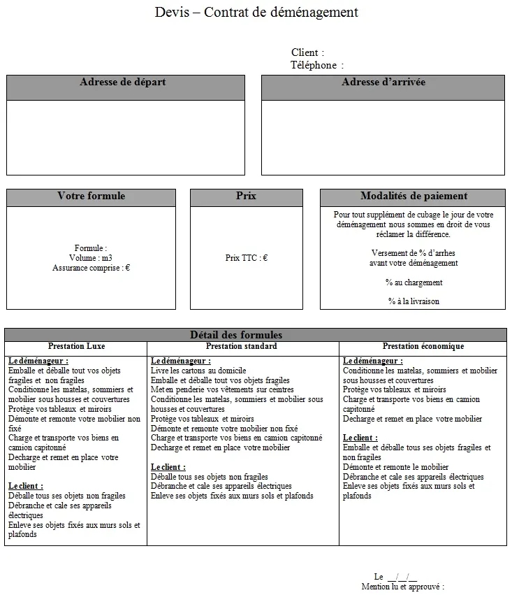 obtenez toutes les informations nécessaires sur la facture de déménagement : ce qu'elle inclut, comment la lire et les conseils pour éviter les frais cachés. simplifiez votre déménagement avec notre guide complet.