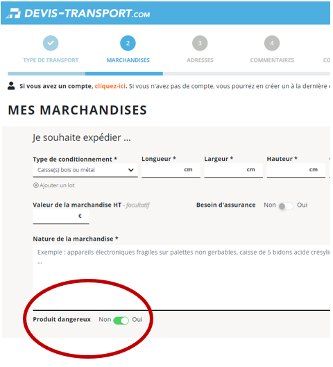 obtenez rapidement un devis personnalisé pour vos besoins de transport. comparez les offres et choisissez la solution la plus adaptée à votre budget et à vos exigences. simplifiez votre logistique avec notre service de devis en ligne.