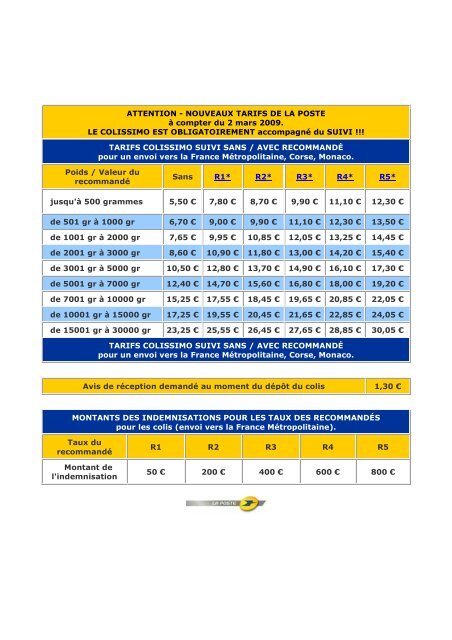 découvrez les tarifs colissimo pour l'envoi de vos colis en france et à l'international. comparez les options de livraison, trouvez le meilleur prix pour expédier vos paquets en toute sécurité et avec rapidité.