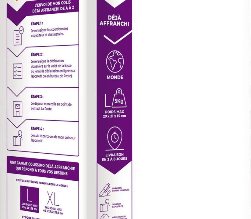 découvrez toutes les informations essentielles sur la taille colissimo. apprenez à choisir le bon format pour vos envois en france et à l'international, et optimisez vos frais de port en fonction de vos besoins. obtenez des conseils pratiques pour un envoi réussi avec colissimo.