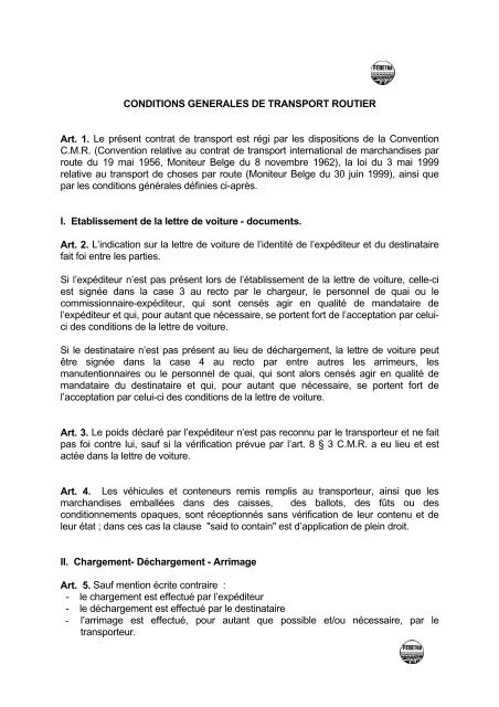 découvrez nos conditions pour les transporteurs, incluant les exigences, obligations et informations essentielles pour une collaboration efficace et transparente. assurez-vous de respecter nos critères pour garantir un service de qualité.