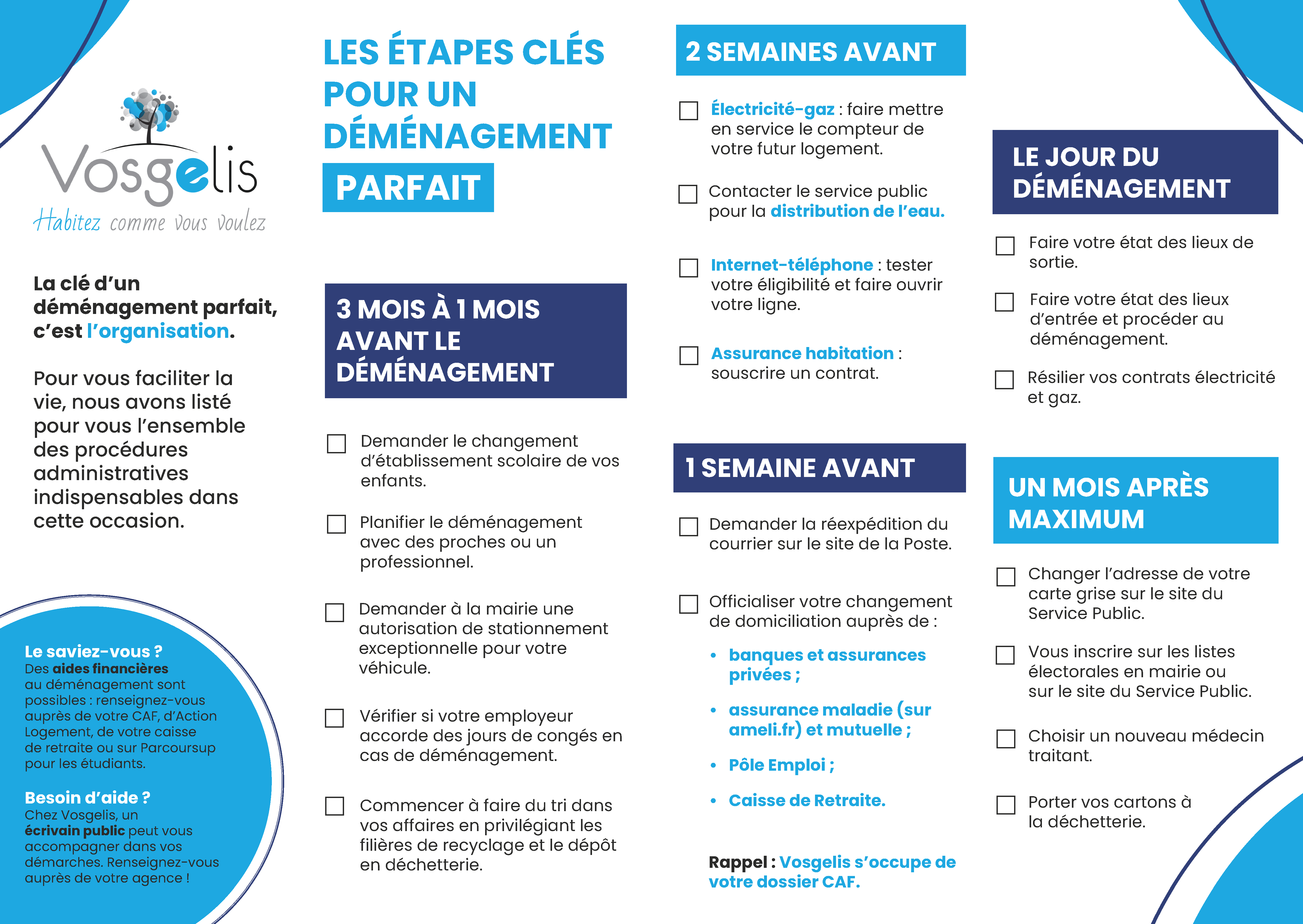 découvrez toutes les étapes indispensables pour réussir votre déménagement. de la planification à l'emballage, en passant par l'organisation des formalités administratives, guidez-vous vers une transition sans stress. simplifiez votre déménagement avec nos conseils pratiques et optimisez chaque phase de ce changement.