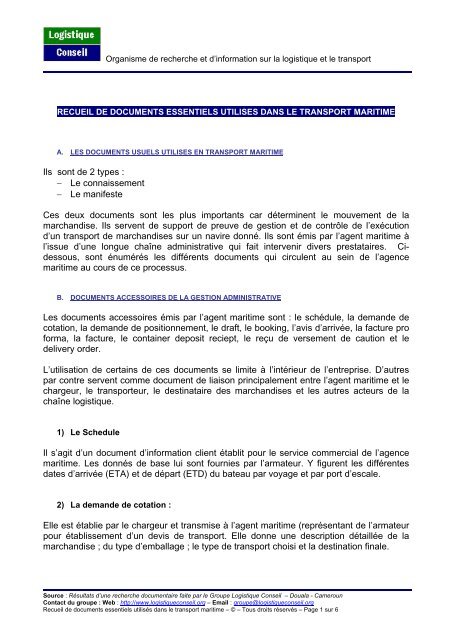 découvrez l'importance des documents marchandise pour assurer un transport sécurisé et efficace de vos marchandises. obtenez des conseils sur la préparation, les types de documents requis et leur rôle dans la logistique internationale.