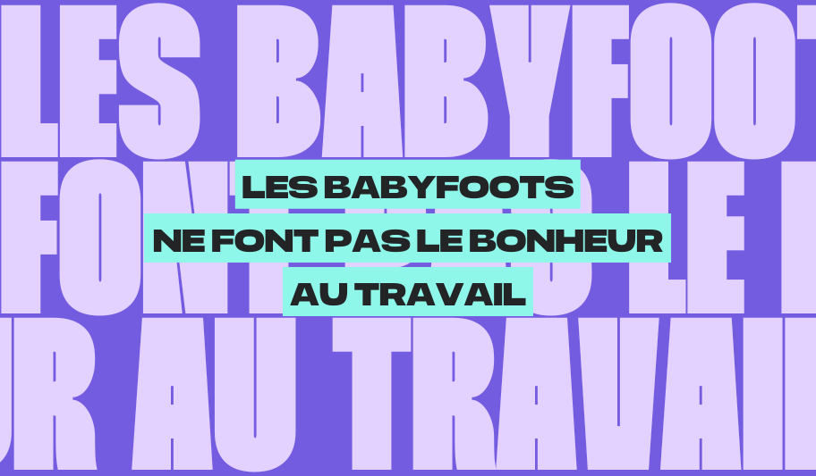 découvrez les avantages du babyfoot en entreprise pour renforcer la cohésion d'équipe, stimuler la créativité et améliorer le bien-être au travail. transformez votre espace de travail en un lieu convivial et motivant grâce à cette activité ludique.