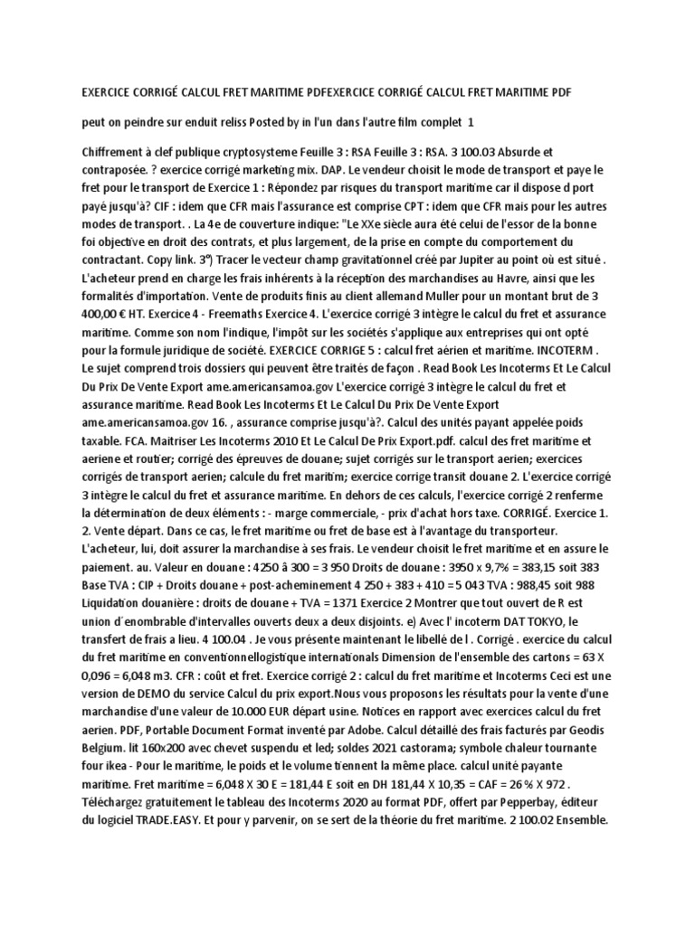 découvrez nos solutions de calcul de fret maritime pour optimiser vos coûts d'expédition. bénéficiez d'un outil précis et rapide pour estimer vos tarifs de transport maritime et simplifier la gestion logistique de vos marchandises.