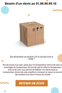 découvrez notre comparateur d'envoi de colis, l'outil idéal pour trouver les meilleures offres de livraison. comparez rapidement les tarifs et services des principaux transporteurs pour expédier vos colis en toute simplicité et au meilleur prix.