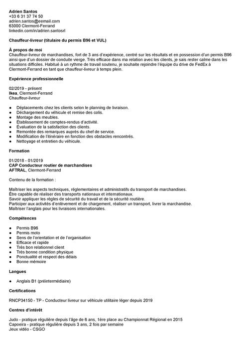 découvrez notre guide complet pour rédiger un cv percutant de chauffeur routier. obtenez des conseils pratiques pour mettre en avant vos compétences, votre expérience et impressionner les recruteurs dans le secteur du transport.