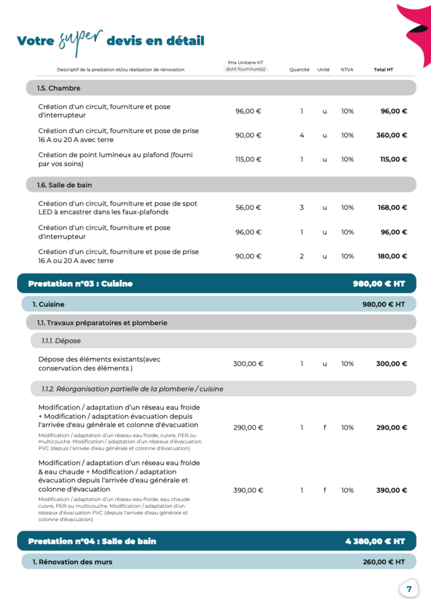 obtenez rapidement des devis personnalisés pour vos projets. comparez les offres des professionnels et choisissez celle qui correspond le mieux à vos besoins et à votre budget.