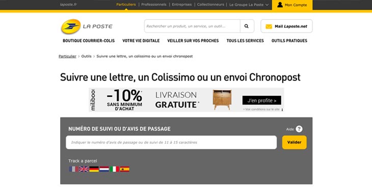 envoyez vos colis en toute simplicité avec colissimo, le service rapide et fiable de la poste. découvrez nos options d'envoi, suivez vos colis en temps réel et profitez d'une livraison sécurisée à domicile ou en point relais. optez pour colissimo pour un envoi sans tracas !