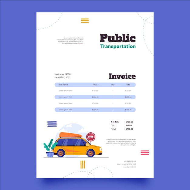 découvrez tout ce qu'il faut savoir sur les factures de transport : définition, modalités, exemples et conseils pour assurer une bonne gestion de vos frais de transport.