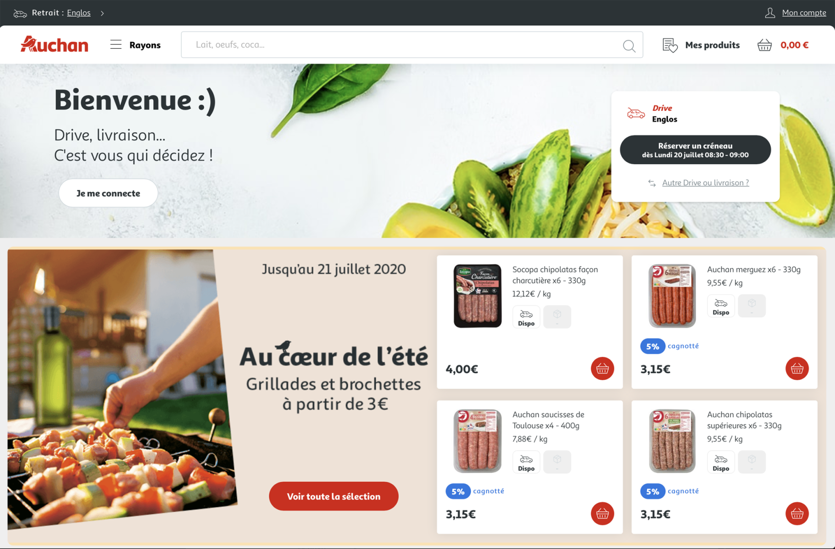 découvrez le service de livraison auchan et profitez de vos courses en ligne livrées directement chez vous. un large choix de produits frais et de qualité, des promotions exclusives et un service rapide pour faciliter votre quotidien. commandez en toute confiance et gagnez du temps avec auchan !