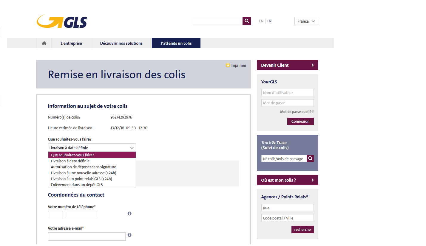 découvrez notre service de livraison gls, rapide et fiable, pour expédier vos colis en toute sérénité. profitez d'un suivi en temps réel et d'options de livraison adaptées à vos besoins. faites confiance à gls pour vos envois en france et à l'international.