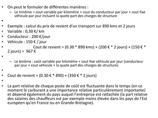 découvrez nos tarifs compétitifs pour le transport routier au kilomètre. obtenez une estimation précise et personnalisée pour vos besoins logistiques, avec une transparence totale sur les coûts et un service fiable. contactez-nous pour en savoir plus sur nos offres exceptionnelles.