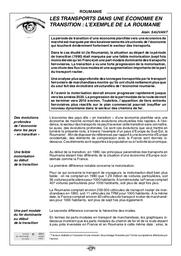 découvrez le paysage du transport dominant en france, explorant les modes de transport les plus utilisés, leur impact sur l'économie et l'environnement, ainsi que les tendances actuelles et futures du secteur.