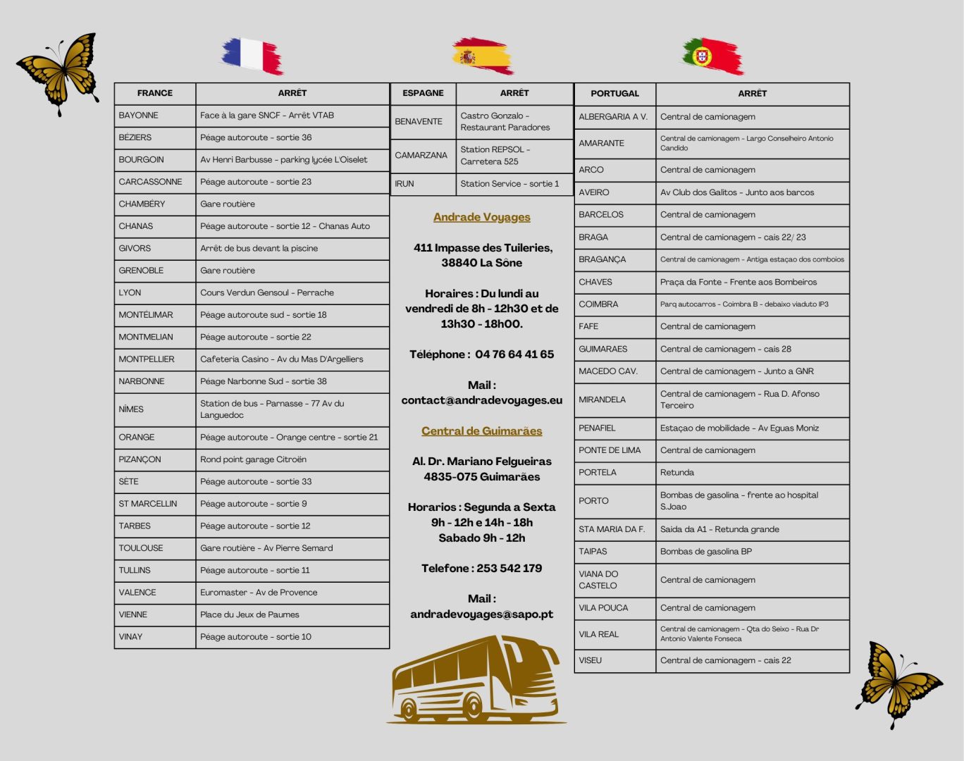 découvrez les meilleures options de transports entre la france et le portugal. que ce soit par avion, train, bus ou voiture, trouvez des conseils pratiques pour un voyage serein et agréable entre ces deux pays.