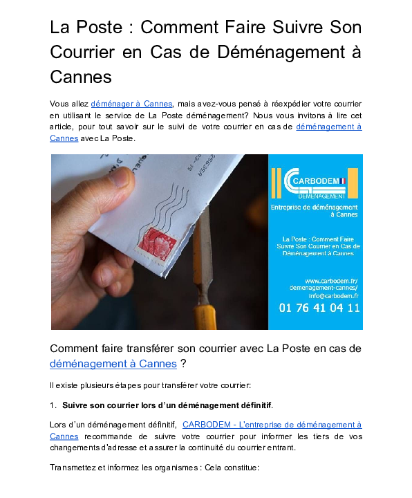 découvrez comment envoyer vos colis facilement lors de votre déménagement. nos astuces et conseils pratiques vous aident à choisir le meilleur service postal pour expédier vos affaires en toute sécurité et dans les délais.