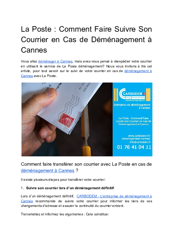 découvrez comment envoyer vos colis facilement lors de votre déménagement. nos astuces et conseils pratiques vous aident à choisir le meilleur service postal pour expédier vos affaires en toute sécurité et dans les délais.