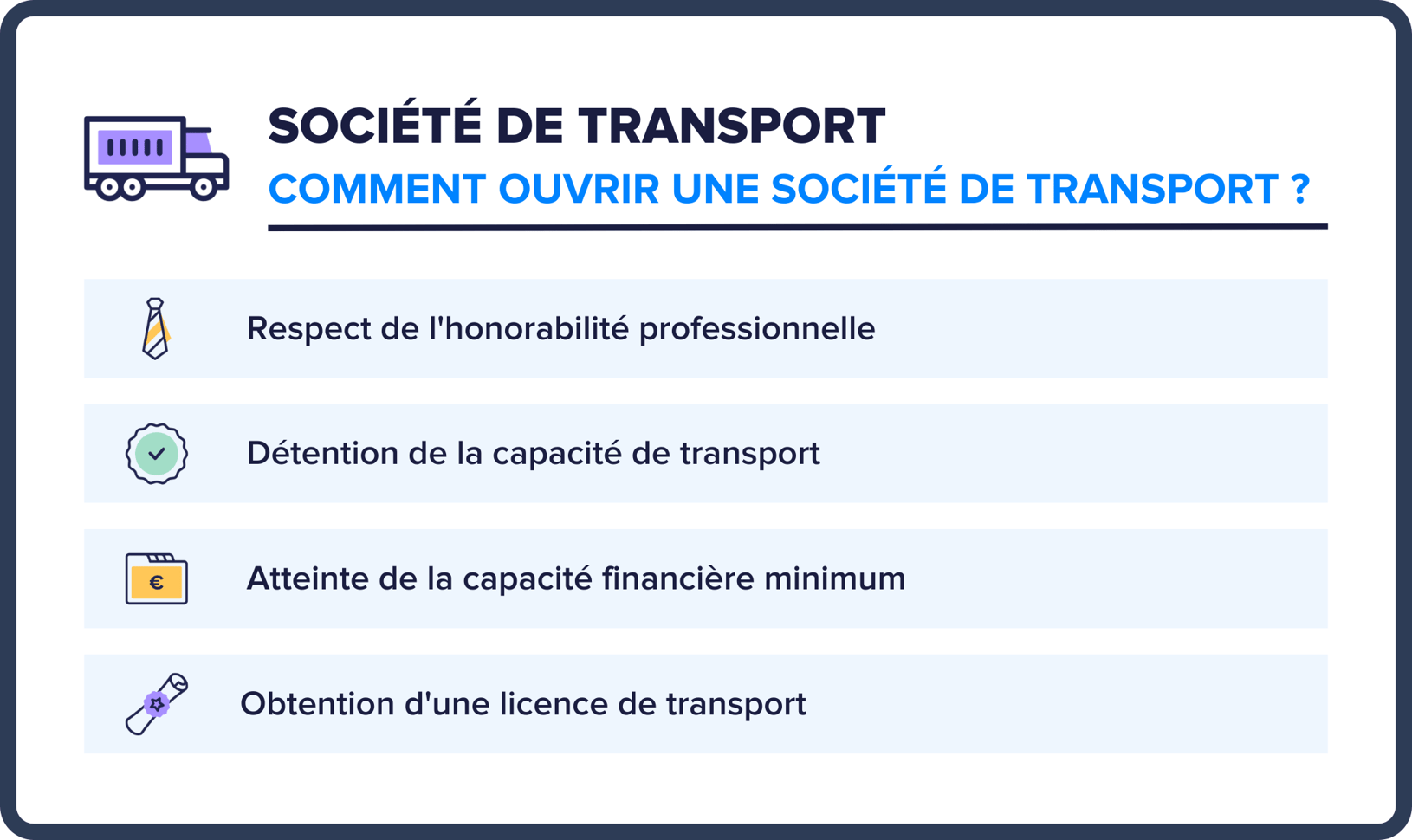 découvrez comment ouvrir votre société de transport en toute simplicité. suivez nos conseils pratiques pour la création, la gestion et le développement de votre entreprise dans le secteur du transport. profitez d'astuces pour réussir et vous démarquer sur le marché.