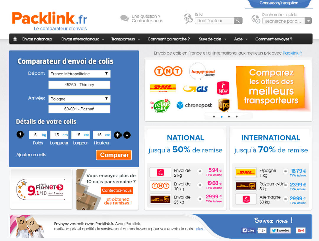 découvrez packlink, votre solution optimale pour gérer vos expéditions facilement et rapidement. profitez d'options d'envoi flexibles, de tarifs compétitifs et d'une interface utilisateur intuitive pour expédier vos colis en toute tranquillité.