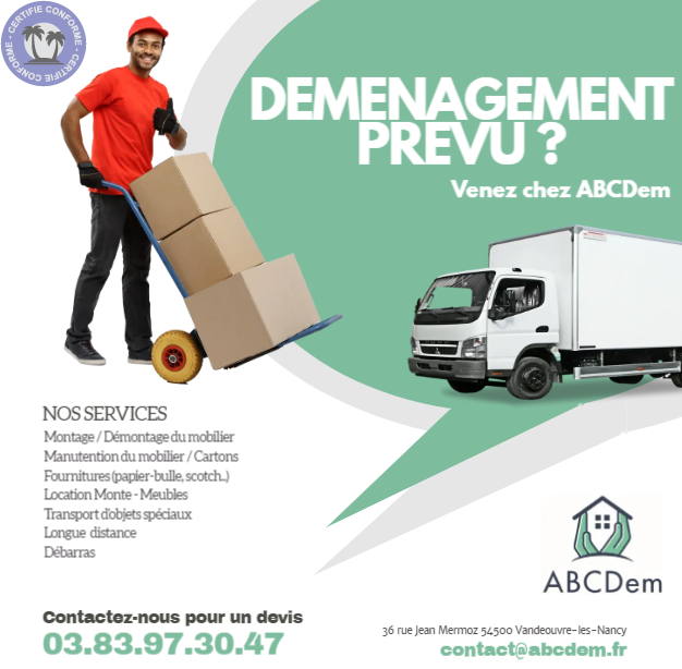 découvrez nos services de déménagement à nancy, adaptés à vos besoins. que ce soit pour un déménagement local ou national, notre équipe professionnelle assure un transfert en toute sérénité. contactez-nous dès maintenant pour un devis personnalisé !