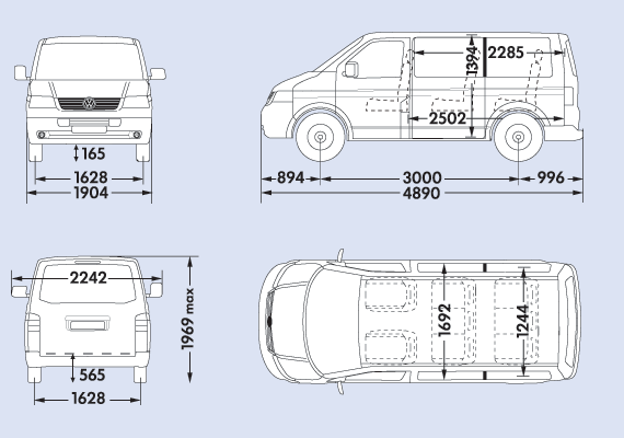 découvrez les dimensions du volkswagen transporter, notamment sa hauteur, pour vous aider à choisir le van idéal pour vos besoins de transport et d'aménagement.