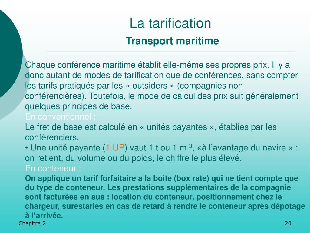 découvrez comment calculer les unités payantes maritimes pour optimiser vos coûts de transport maritime. obtenez des conseils pratiques et des méthodologies efficaces pour une gestion fluide de votre logistique marine.