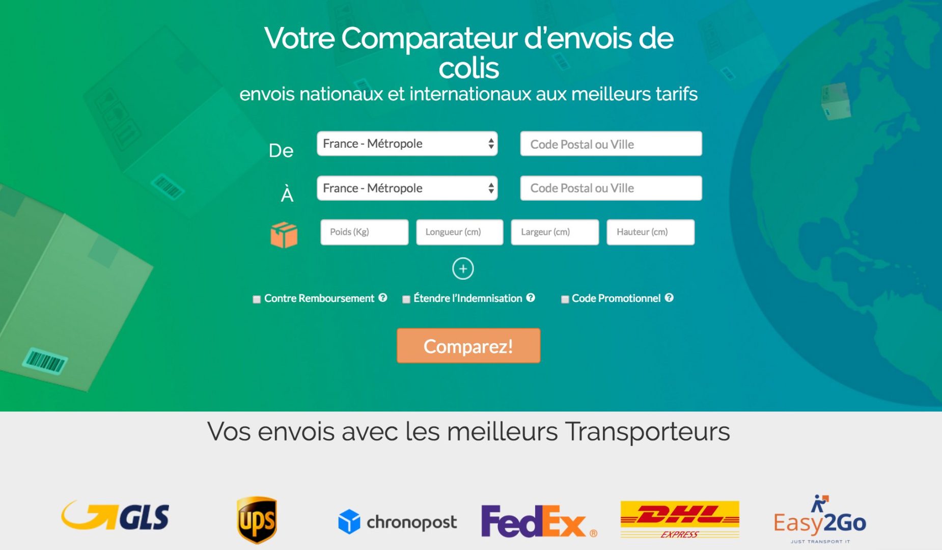 découvrez notre comparatif des envois de colis pour les particuliers : comparez les tarifs, les délais et les services proposés par les principaux transporteurs afin de choisir la meilleure option pour vos envois.