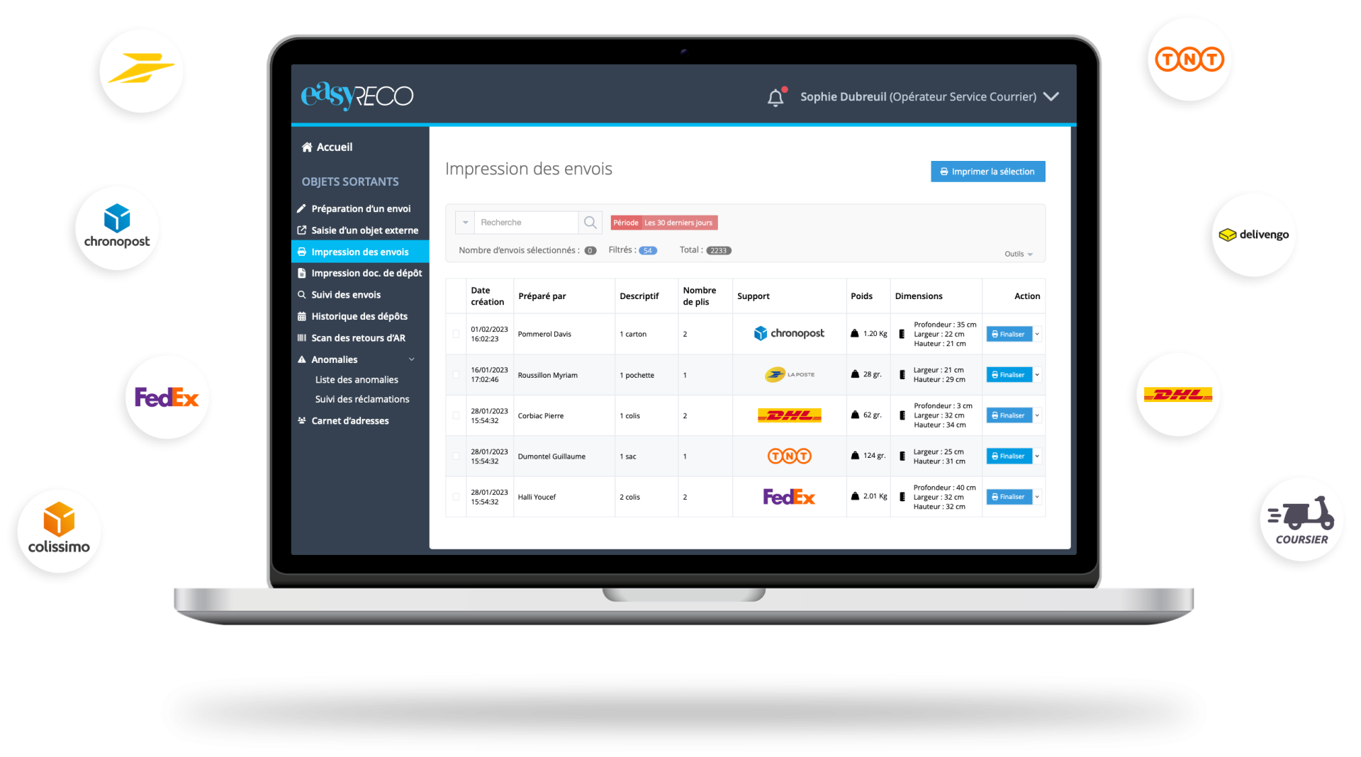 découvrez notre logiciel d'expéditions, une solution complète et intuitive pour optimiser la gestion de vos envois. simplifiez vos processus logistiques, suivez chaque étape en temps réel et améliorez l'efficacité de votre chaîne d'approvisionnement.