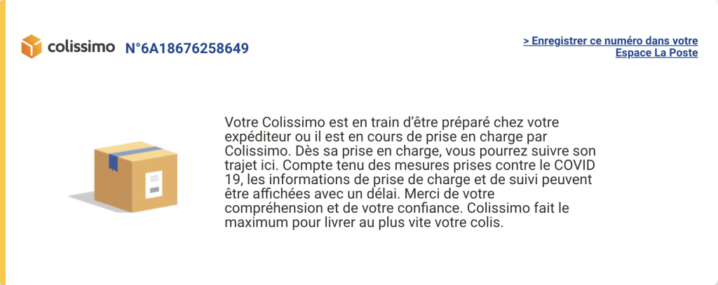 suivez l'avancement de votre colis en temps réel grâce à notre outil de suivi colis fiable et rapide. restez informé à chaque étape de la livraison pour une expérience de shopping sereine.