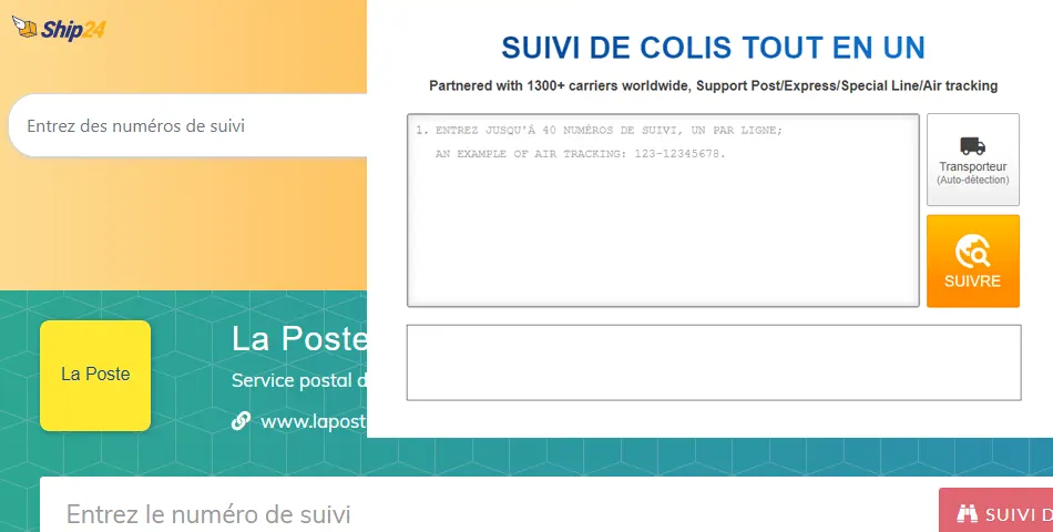 suivez l'acheminement de vos colis avec le service colissimo. obtenez des informations en temps réel sur l'état de votre livraison, de l'expédition à la réception, pour une expérience d'achat en toute sérénité.