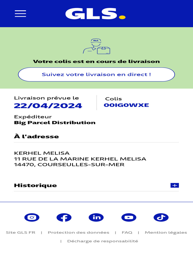 suivez facilement vos livraisons gls en temps réel grâce à notre outil de suivi. restez informé de l'état de votre colis à chaque étape de son parcours jusqu'à sa destination finale.