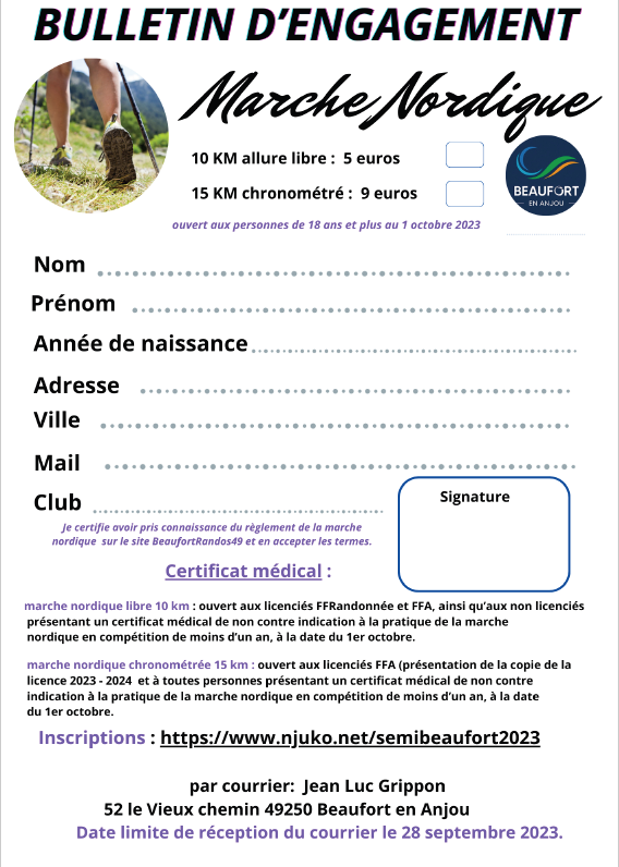 inscription chronométrée : participez à nos événements sportifs et défis en temps réel. inscrivez-vous rapidement pour garantir votre place et défier vos limites sur le terrain !