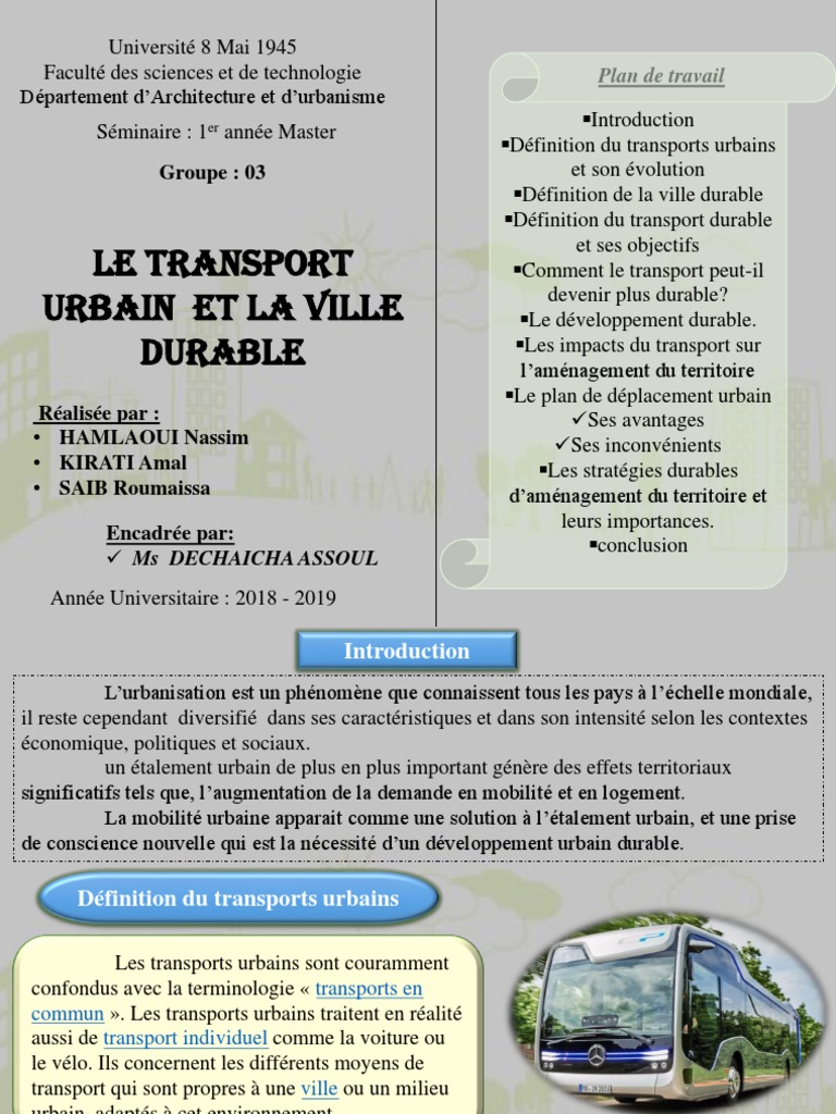 découvrez comment les villes adoptent des solutions de transport durable pour réduire leur empreinte carbone, améliorer la qualité de l'air et favoriser une mobilité accessible et efficace. explorez les initiatives innovantes et les bénéfices d'une approche écologique du transport urbain.