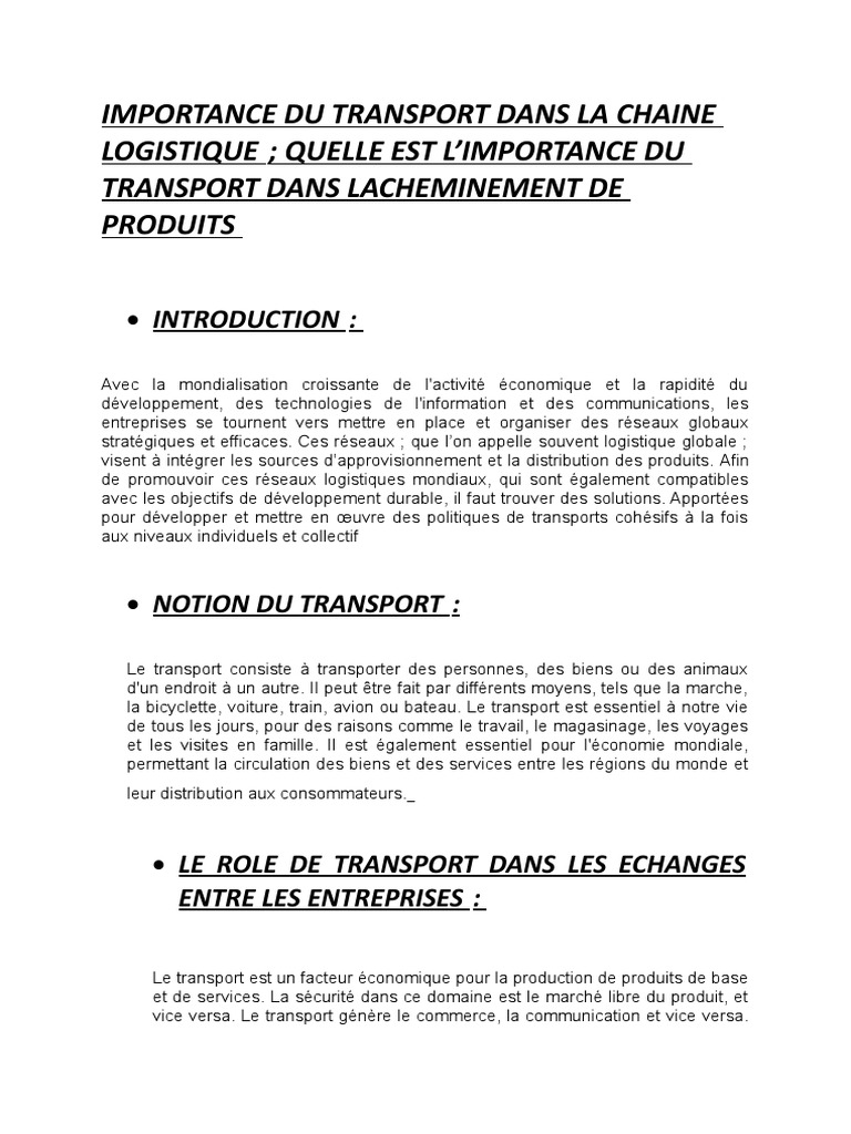 découvrez comment un transporteur spécialisé optimise votre chaîne logistique, garantissant une livraison rapide et efficace de vos marchandises. améliorez la gestion de votre supply chain avec des solutions adaptées à vos besoins.